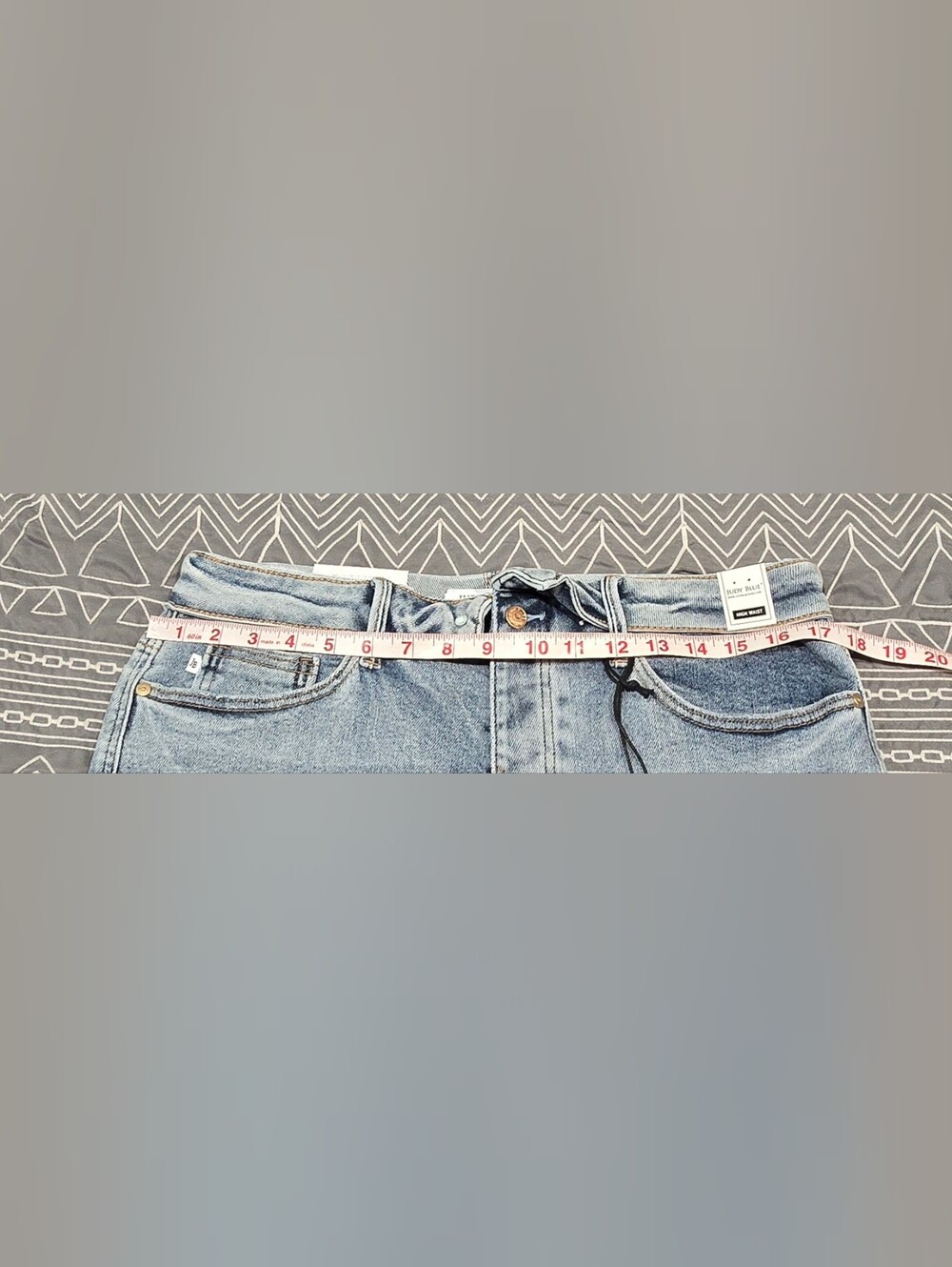 Judy Blue High Waisted Slim Shorts With Foldover Waistband Size XL - Picture 2 of 10